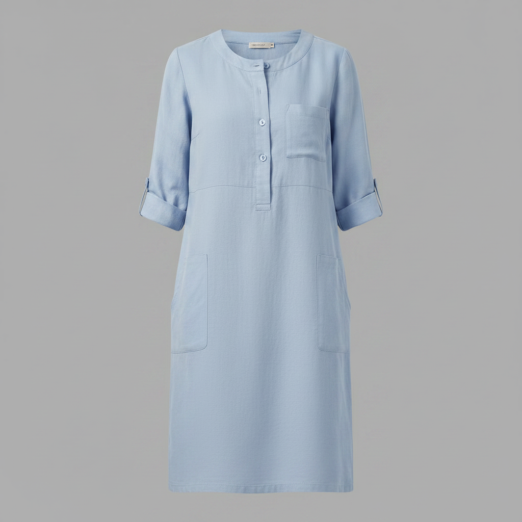 Tina | Women's Plus Size Leisure Dress in Soft Fabric
