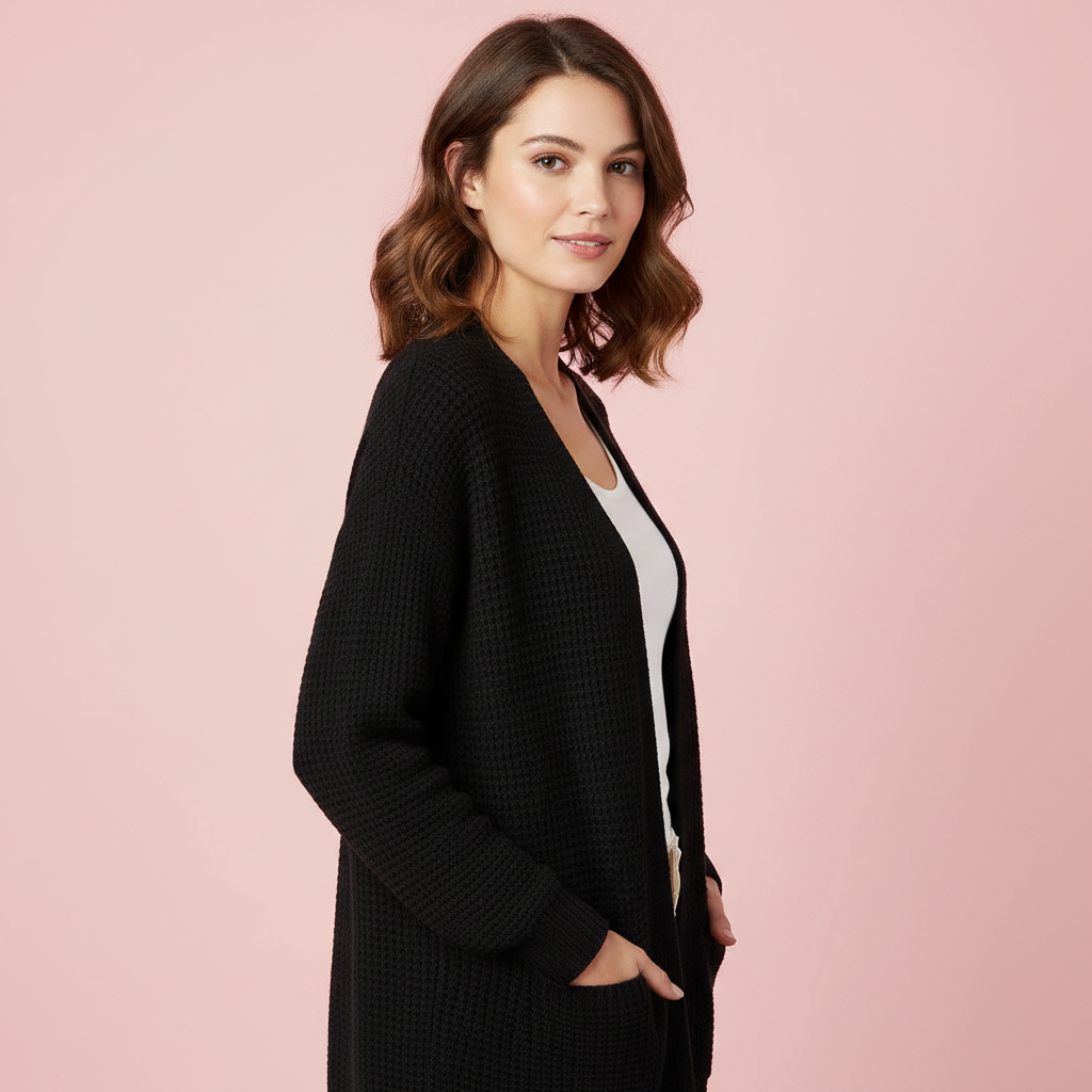 Elegant White Cardigan | Women's Versatile Sweater