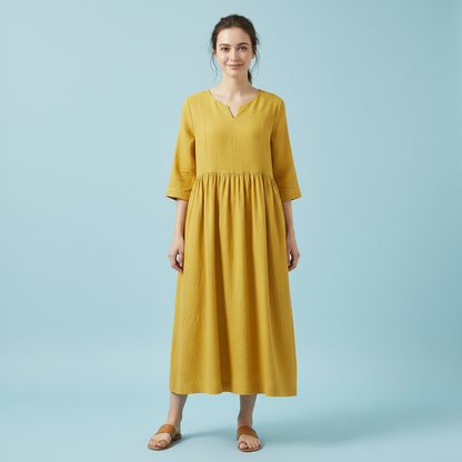 Isabel | Women's Elegant Comfortable Plus Size Dress