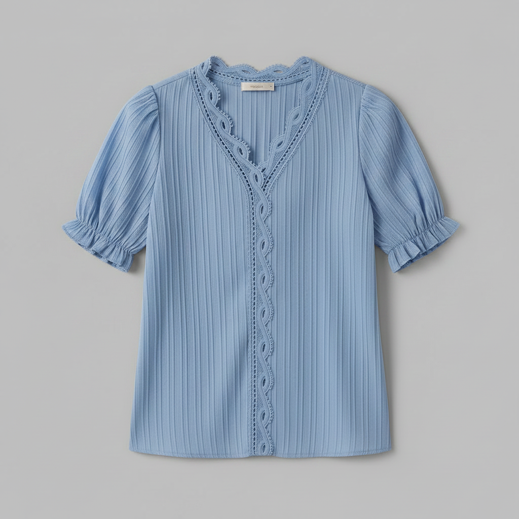 Elegant Puff Sleeve Blouse | Women's Summer Tops
