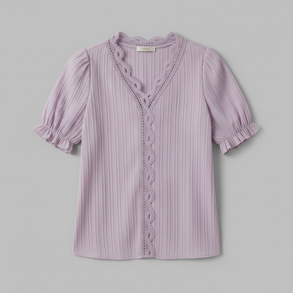 Elegant Puff Sleeve Blouse | Women's Summer Tops