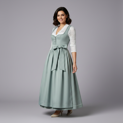 Elegant Dirndl Dress | Women's Oktoberfest Costume Outfit