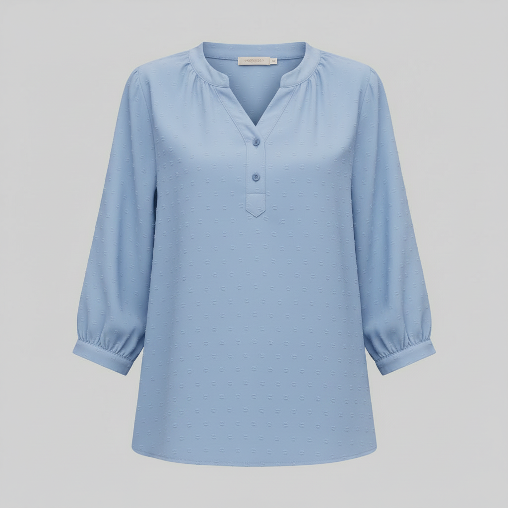 Silk Patchwork Women's Blouse | Versatile Summer Top