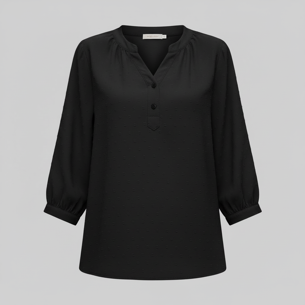 Silk Patchwork Women's Blouse | Versatile Summer Top