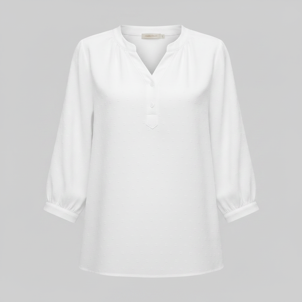 Silk Patchwork Women's Blouse | Versatile Summer Top