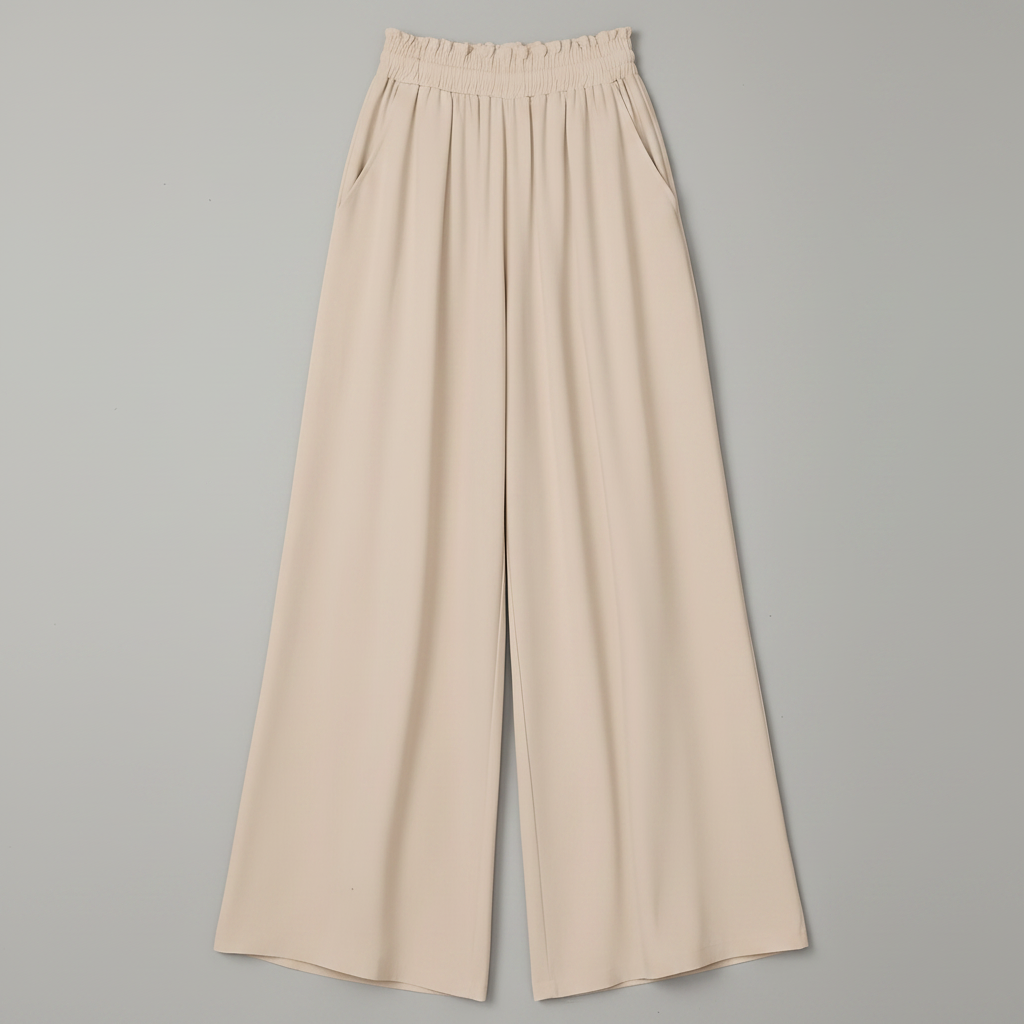 Chic Comfort | Women's Wide Leg Trousers