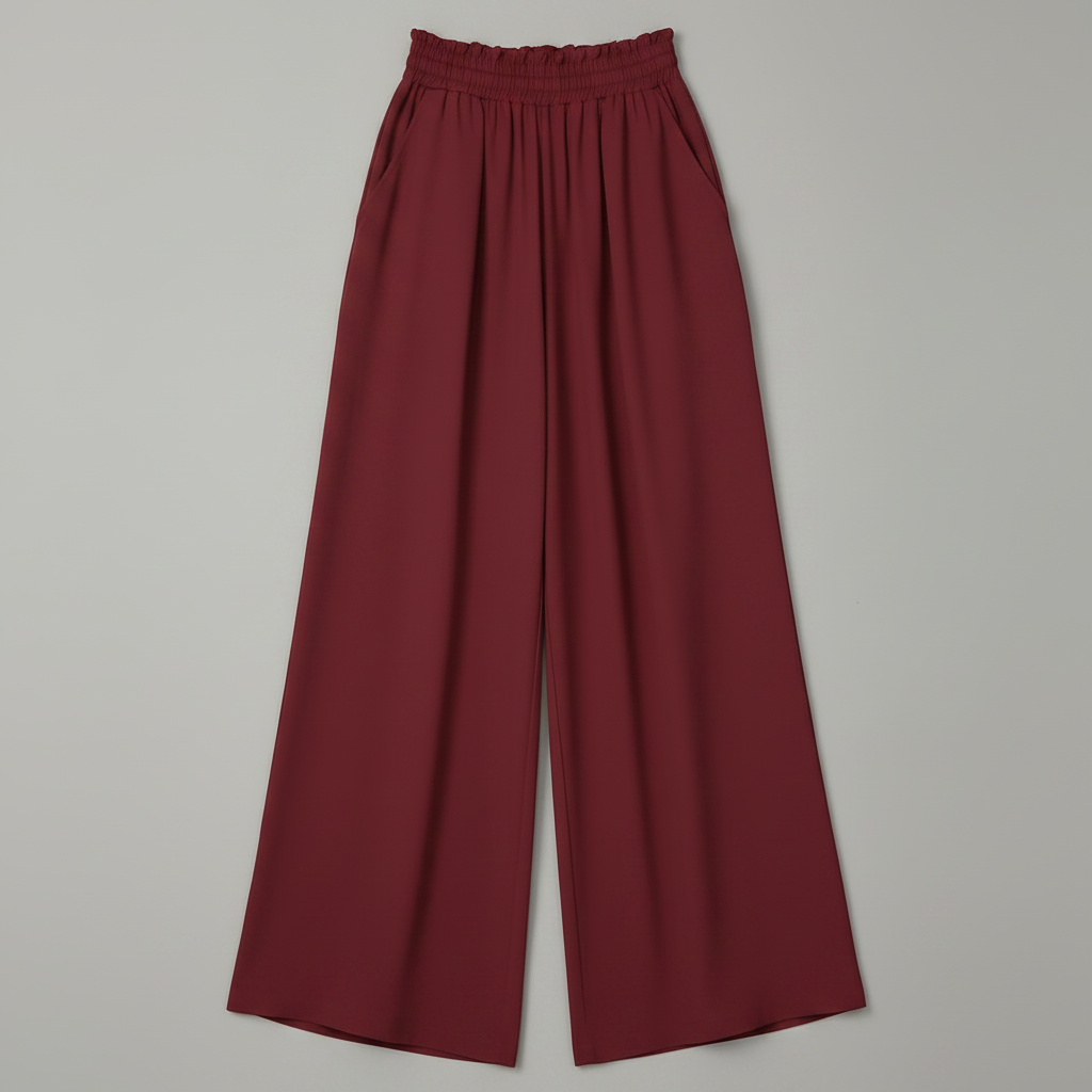 Chic Comfort | Women's Wide Leg Trousers