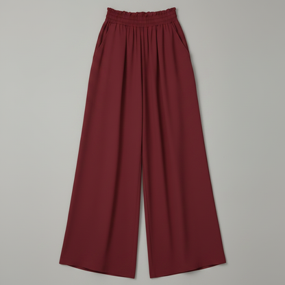 Chic Comfort | Women's Wide Leg Trousers