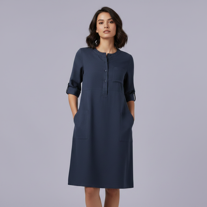 Tina | Women's Plus Size Leisure Dress in Soft Fabric