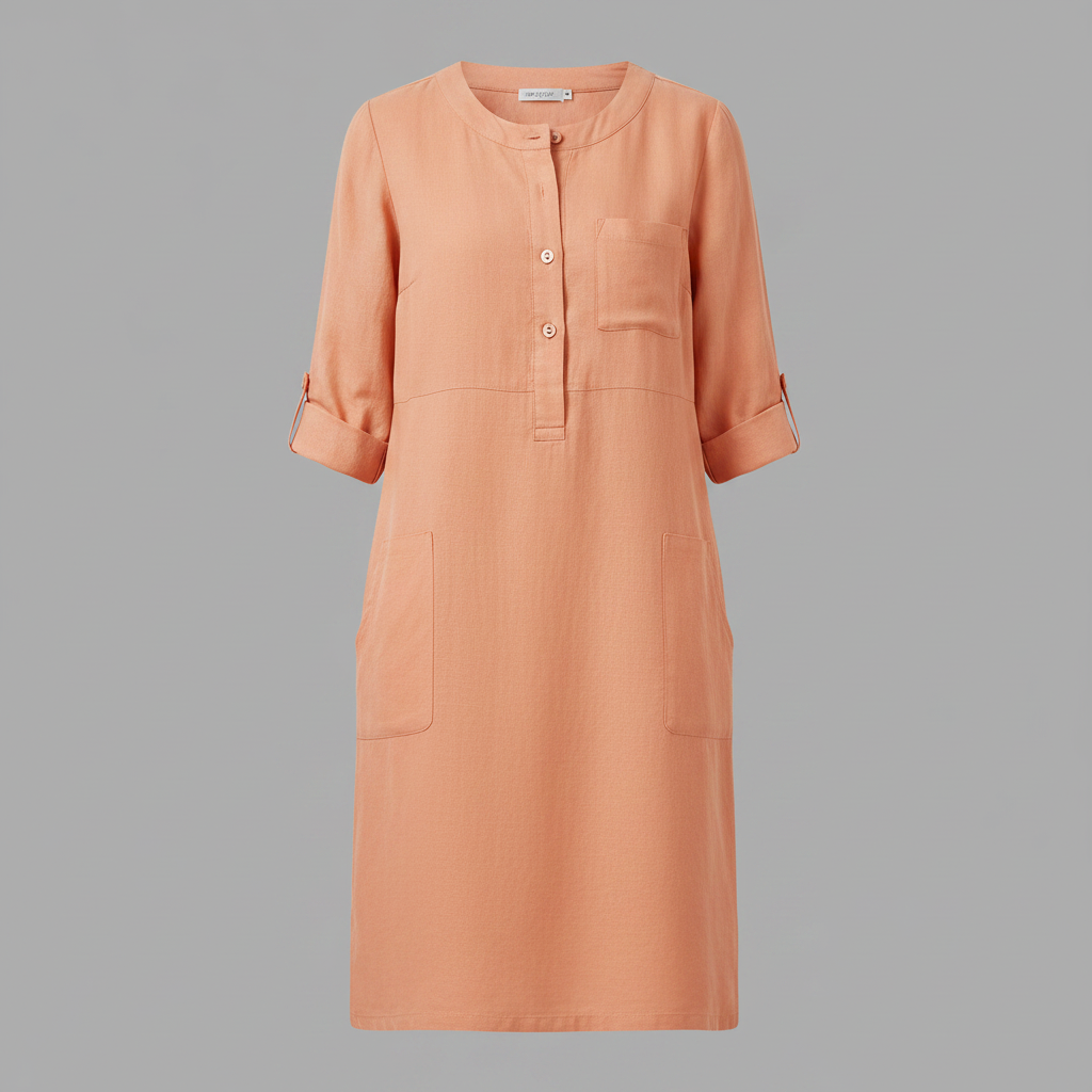Tina | Women's Plus Size Leisure Dress in Soft Fabric