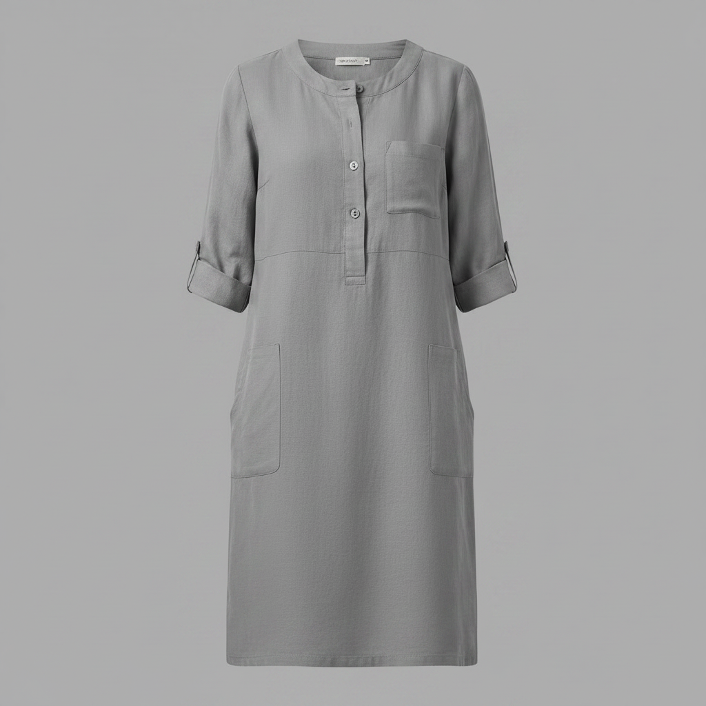 Tina | Women's Plus Size Leisure Dress in Soft Fabric