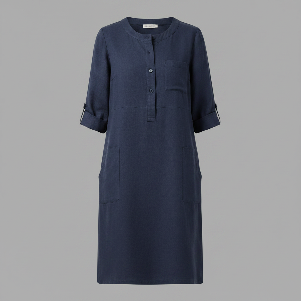 Tina | Women's Plus Size Leisure Dress in Soft Fabric