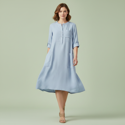 Tina | Women's Plus Size Leisure Dress in Soft Fabric